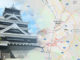 Kumamoto-map-castle-スリーライオンズ-インターナショナルスクール熊本県熊本市-threelions-Best-international-school-in-Japan